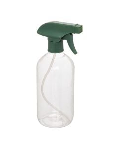 Transparent spray bottle, 500 ml, 21 cm, 1 piece