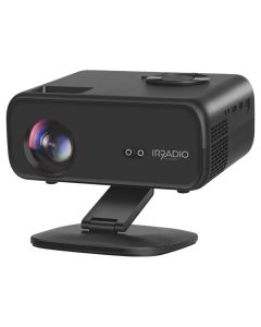 Video projector, IRRADIO, Smart 600HD, 600 ANSI / 2000 Lumen, Full HD 1080p, 4K, Android 12 OS, black, 1 piece