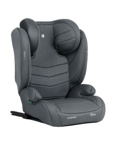 Child car seat, Kikka Boo, i-Stand i-SIZE, 100-150 cm, dark grey, 1 piece
