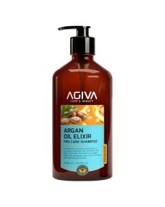 Shampo për flokë të thatë/të dëmtuar, Agiva, Argan Oil, 1000 ml, 1 copë