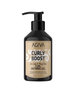 Curly hair strengthening gel, Agiva, 250 ml, 1 piece