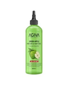 Tonik për flokët, Agiva, flokë të yndyrshëm, uthull molle jeshile, 400 ml, 1 copë