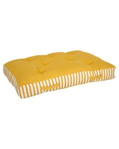 Shilte per paleta 80X120X15, ngjyre e verdhe me te bardhe