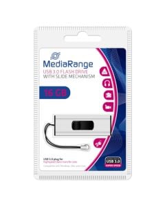 USB, MediaRange, 16GB 3.0, 1 piece