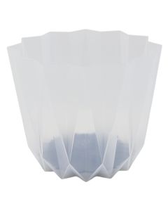 Vazo transparente për orkide, D15.5, plastike.