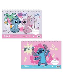 Drawing notebook, Lili & Stitch, 23x33 cm, 40 sheets, 1 piece