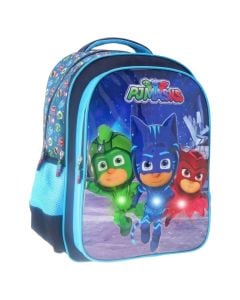 School bag, PJ Masks, 3 pockets, 32x43x18 cm, mixed, 1 piece