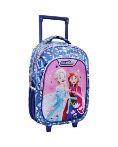 School bag with wheels, Frozen, 3 pockets, 44x34x20 cm, mixed, 1 piece