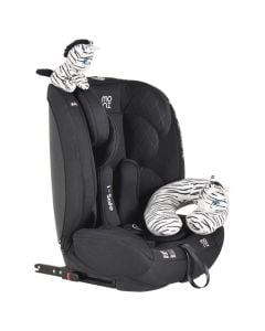 Child car seat, Cangaroo, I-safe, 76-150 cm, black, 1 piece