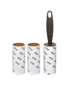 Textile cleaner, adhesive roller, 3 rolls, 10 sheets