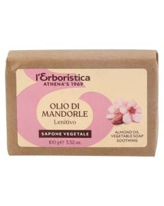 Sapun bimor, L'Erboristica, Olio di Mandorle, 100 gr, 1 copë