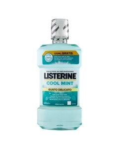 Shpëlarës goje, Listerine, Cool Mint, Gusto Delicato, 600 ml, 1 copë