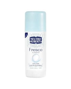 Deo stick, Neutro Roberts, Fresco, Classico, 40 ml, 1 copë