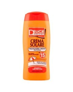 Sunscreen, Delice, SPF15, 250 ml, 1 piece