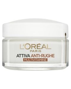 Krem për fytyrën kundër rrudhave, L'Oréal, dite dhe nate, +65 vjec, 50 ml, 1 copë