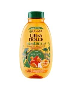 Shampoo and conditioner for children, Ultra Dolce, 2 in 1, apricot and cotton flower, 250 ml, 1 piece