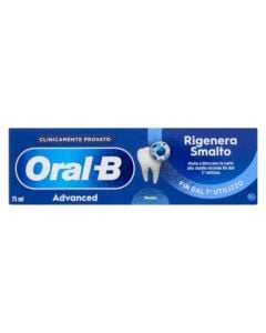 Pastë dhëmbësh, Oral B, Advanced, Rigenera Smalto, 75 ml, 1 copë