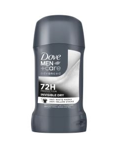 Deo stick për meshkuj, Dove, Invisible Dry, 50 ml, 1 copë