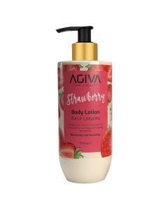 Body lotion, Agiva, Strawberry, 500 ml, 1 piece