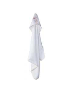 Baby towels, 100% cotton, 75x75 cm, white