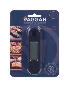 Termometër digital për matje mishi,"Vagan", inoks, 12x3 cm