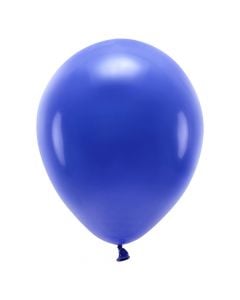 Eco balloons, latex, 26 cm, blue and white, 100 pieces