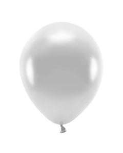 Ballona Eco, lateks, 26 cm, argjend, 100 cope, 1 pako