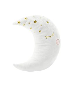  Decorative pillow for children's room with moon decor, 39x40 cm