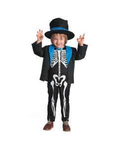 Kostum Halloween për meshkuj, "Skeleton suit',  92-104 cm