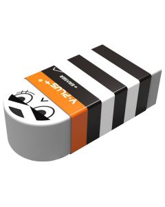 Carioca rubber, white