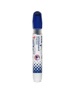 White board markers, PWB-202, Ink View, Uni, plastic, 14x1.5 cm, blue, 1 piece