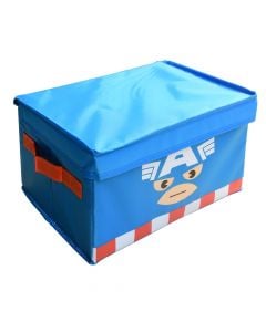 Marvel storage box, with lid, Captain America