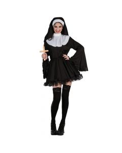 Kostum Halloween per femra, "Naughty nun", S ,zi