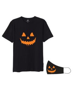 Bluze halloweeni per femije, me kungull, 4-5 vjec