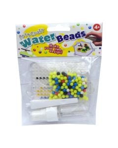Mosaic set with water beads, Free and Easy, plastic, 8x8 cm, miscellaneous, 1 piece