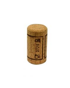 Perennial cork, wood, 24x42 mm, beige, 1 piece