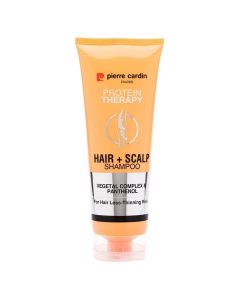 Anti-hair loss shampoo, Pierre Cardin, plastic, 250 ml, orange, 1 piece
