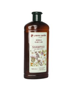 Herbal Shampoo, Pierre Cardin, plastic, 750 ml, coffee, 1 piece