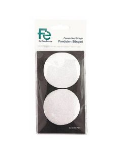 Foundation sponges set, Fe, sponge, 7x2x2 cm, white, 2 pieces