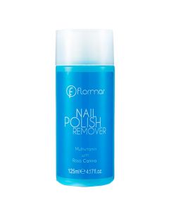 Nail polish remover, Flormar, plastic, 125 ml, blue, 1 piece