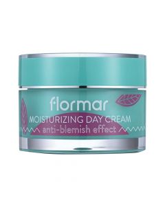 Face cream, Flormar, plastic, 50 ml, blue, 1 piece