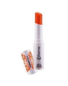 Balsam për buzët me portokall, Flormar, plastikë, 3 ml, portokalli, 1 copë