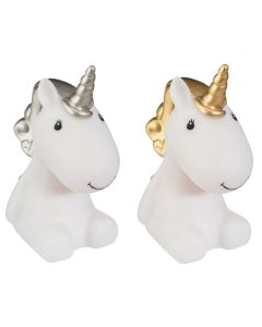 Unicorn luminaire with Led, 12x14x1.7 cm, ceramics
