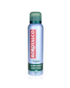 Antidjersë sprai, Fresh, Borotalco, plastikë dhe metal, 150 ml, e bardhë dhe e gjelbër, 1 copë