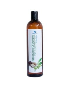 Shampo me vaj argani dhe vaj ulliri, Hunca Care, plastikë, 675 ml, kafe, 1 copë