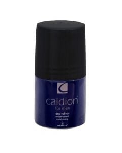Roll-on deodorant for men, Caldion, plastic, 50 ml, blue, 1 piece