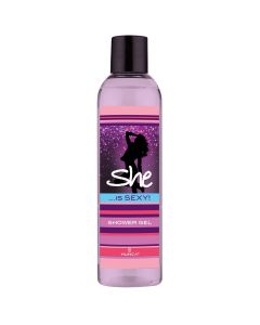 She Sexy shower gel, Hunca, plastic, 350 ml, purple, 1 piece