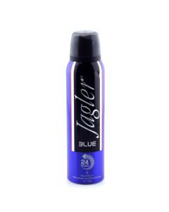 Men deodorant spray, Jagler, plastic and metal, 150 ml, blue, 1 piece