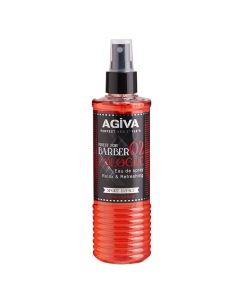 After shave cologne Sport Impact, Agiva, plastic, 250 ml, black and red, 1 piece