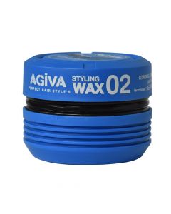 Hair wax, Agiva, plastic, 175 ml, blue and black, 1 piece